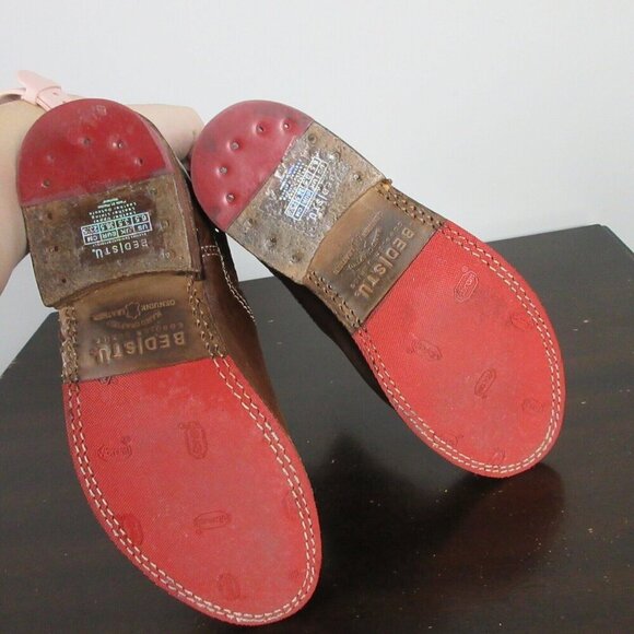 Bed Stu Women Baylene Teak Driftwood Leather Ankle Bootie Chelsea 6.5 Brown 788 - Picture 4 of 11